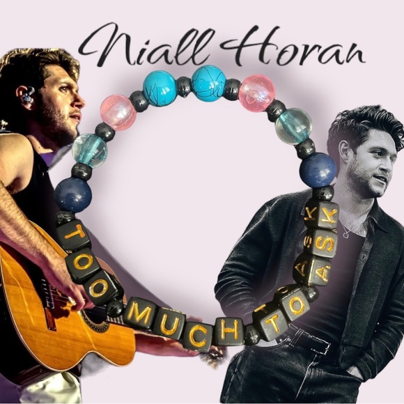 Niall Horan ‘Too Much To Ask’ Handmade Beaded Bracelet - Picture 1 of 1